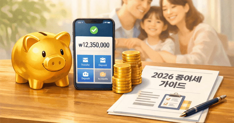2026년 자녀 증여세 면제 한도와 아동수당 적금 절세 전략